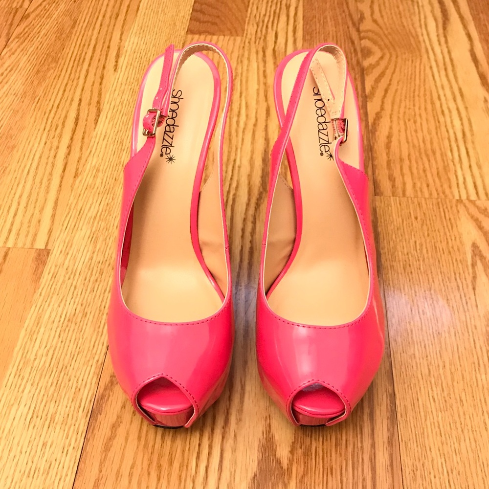 Pink Platform Heels - Picture 5 of 8
